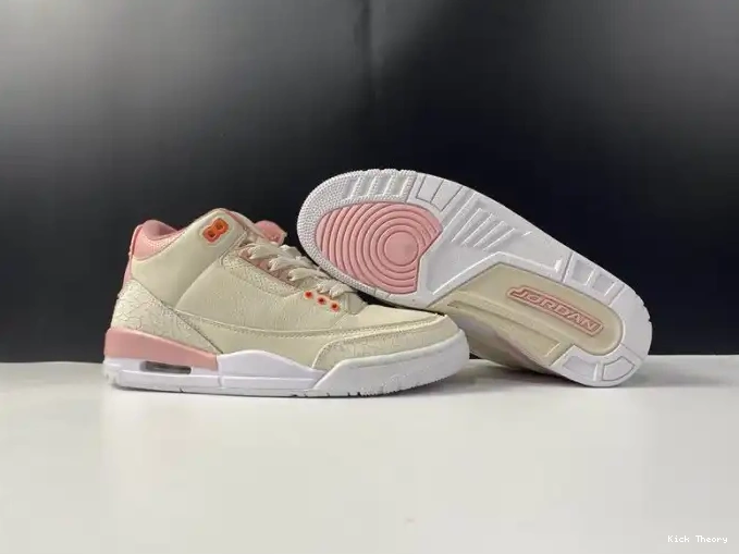 Kicked Out Shoe Store Rust Pink 3 Jordan Sail Air CK9246-116 Retro (W) 0512